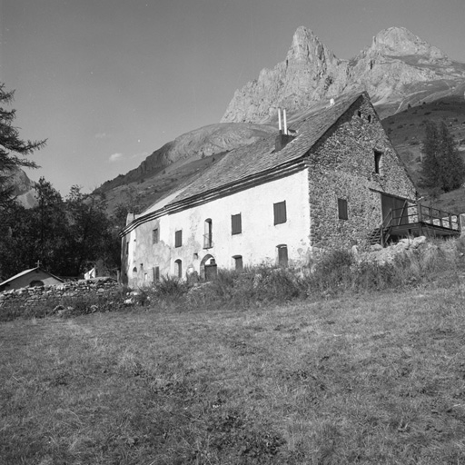 Maison-Blanche. Parcelles 1098 et 1099. Vue de volume prise du sud-ouest.