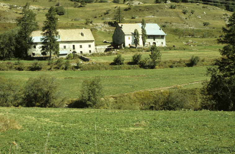 Maison-Blanche. Vue de situation prise du Fontenil.