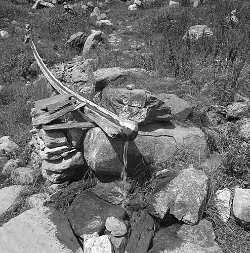 La Grave. La Saulce. Arrivée d'eau.