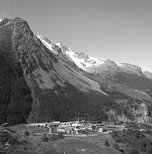 Vue prise du nord.