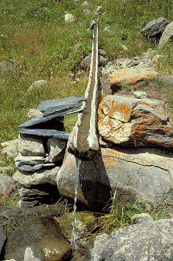 Une fontaine à la Saulce.
