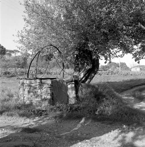 Puits. Vue prise du sud.