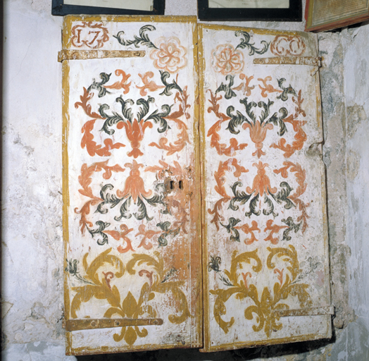 Vue d'ensemble. Porte la date 1760.