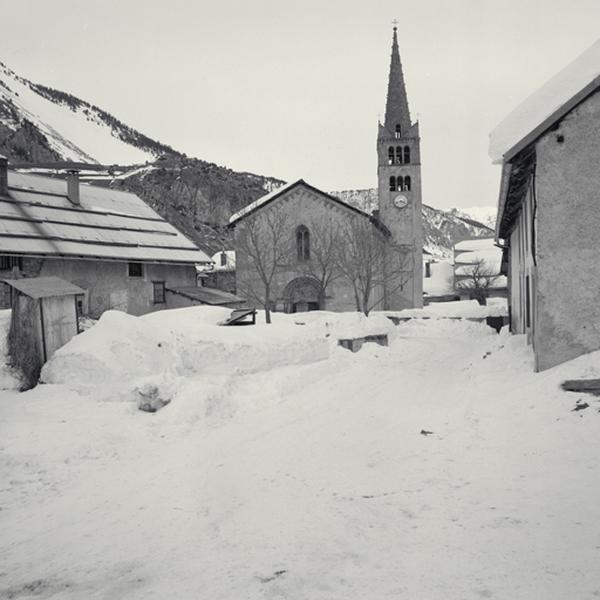 Vue d'ensemble prise de l'ouest en mars 1982.