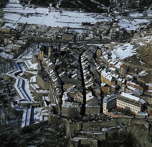 Briançon, fortifications de la ville.