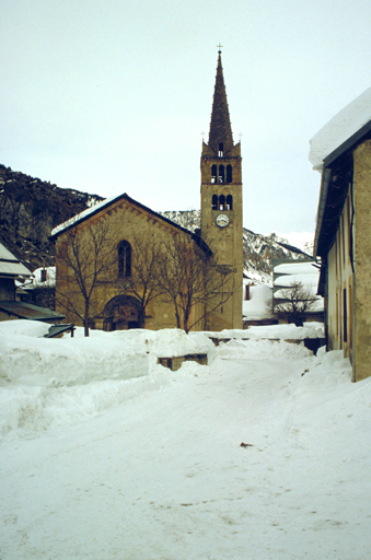 Vue d'ensemble prise de l'ouest en mars 1982.