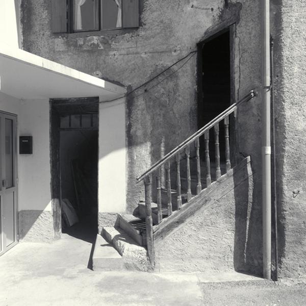 Escalier extérieur.