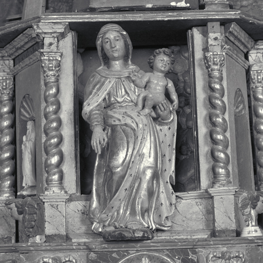 statue (statuette) : Vierge à l'Enfant