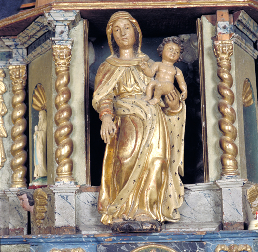 Statue (statuette) : Vierge à l'Enfant