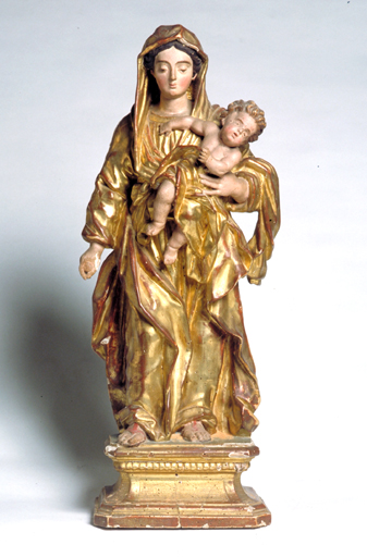 Statue : Vierge à l'Enfant.