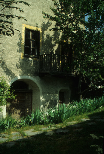 Chantemerle. Parcelle 106. Façade est.