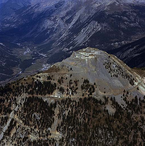 Vue aérienne.