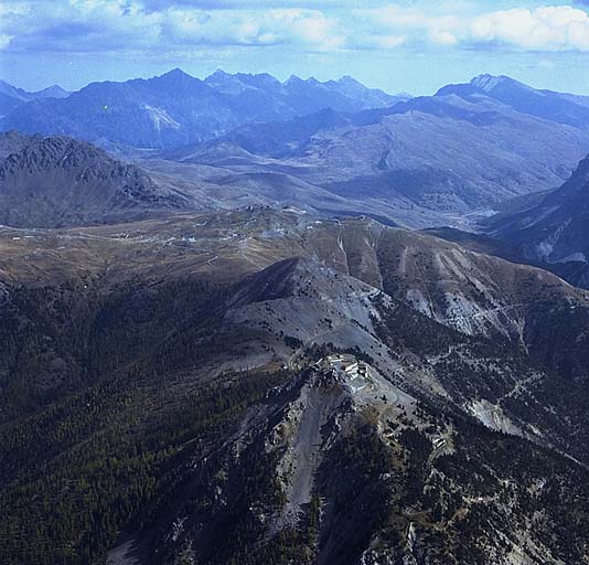 Vue aérienne.