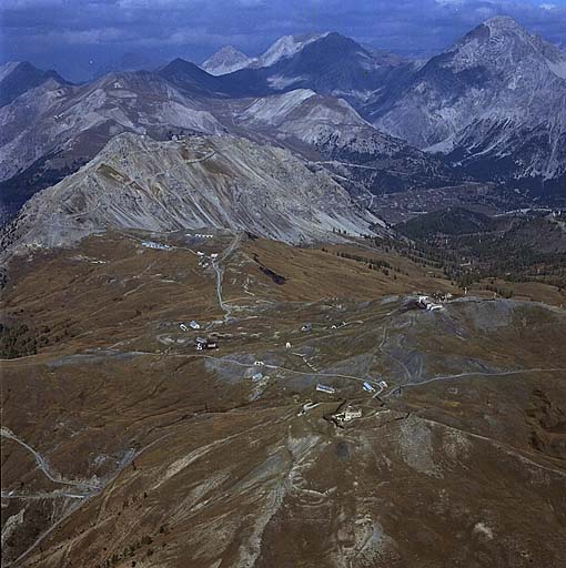 Vue aérienne.