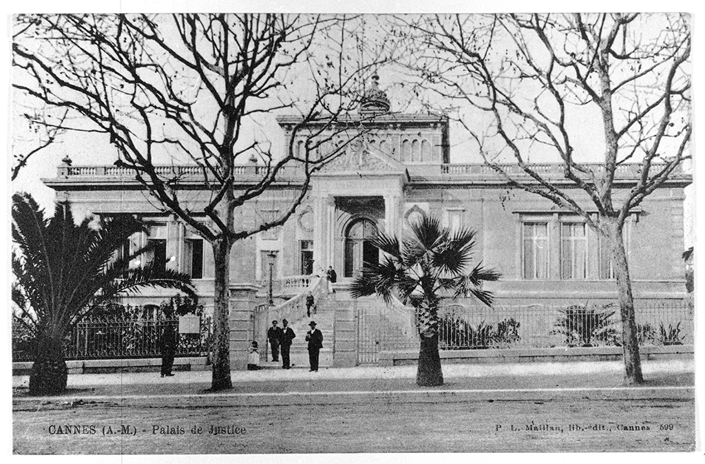 Cannes (A.M.). Palais de justice. avant 1905.