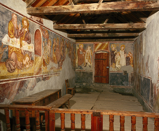 Ensemble des peintures monumentales de la chapelle Saint-Vincent