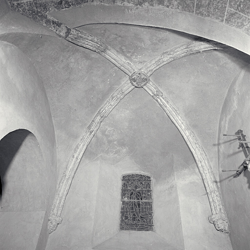 La chapelle de saint Joseph. Vue d'ensemble du voûtement.