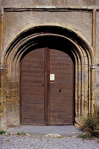 Porte du mur sud.