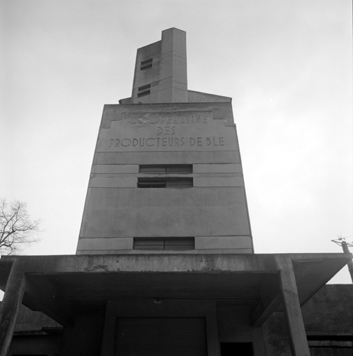 Elévation nord : détail.