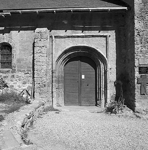 Porte du mur sud.