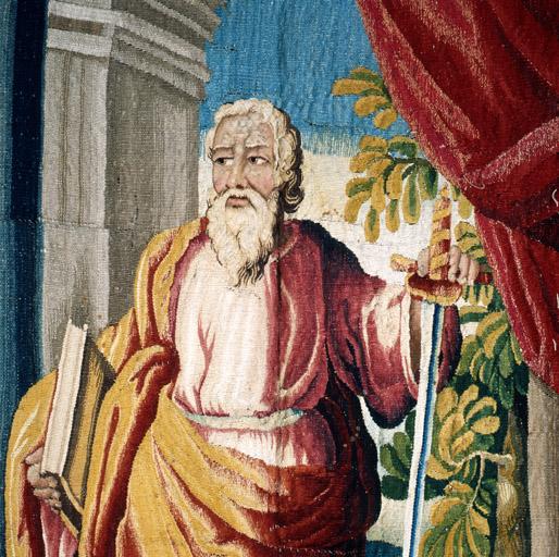 Tableau de tapisserie 3 : Saint Paul de Tarse. Vue à mi-corps.