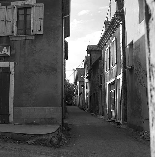 Vue de la rue des Jardins.