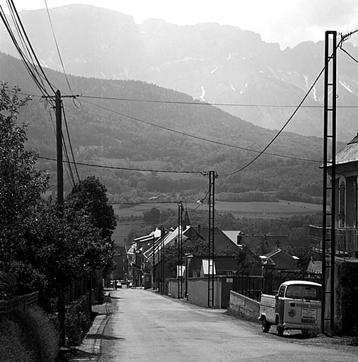 Rue de Chaillol, vue prise de l'est.