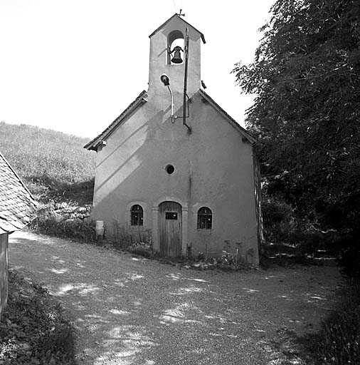 Vue prise du sud-ouest.