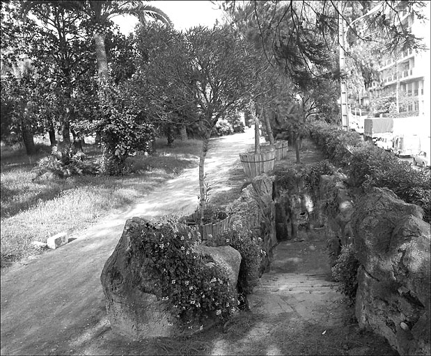 Jardin d'agrément dit jardin de la villa Marie Thérèse ou villa Rothschild