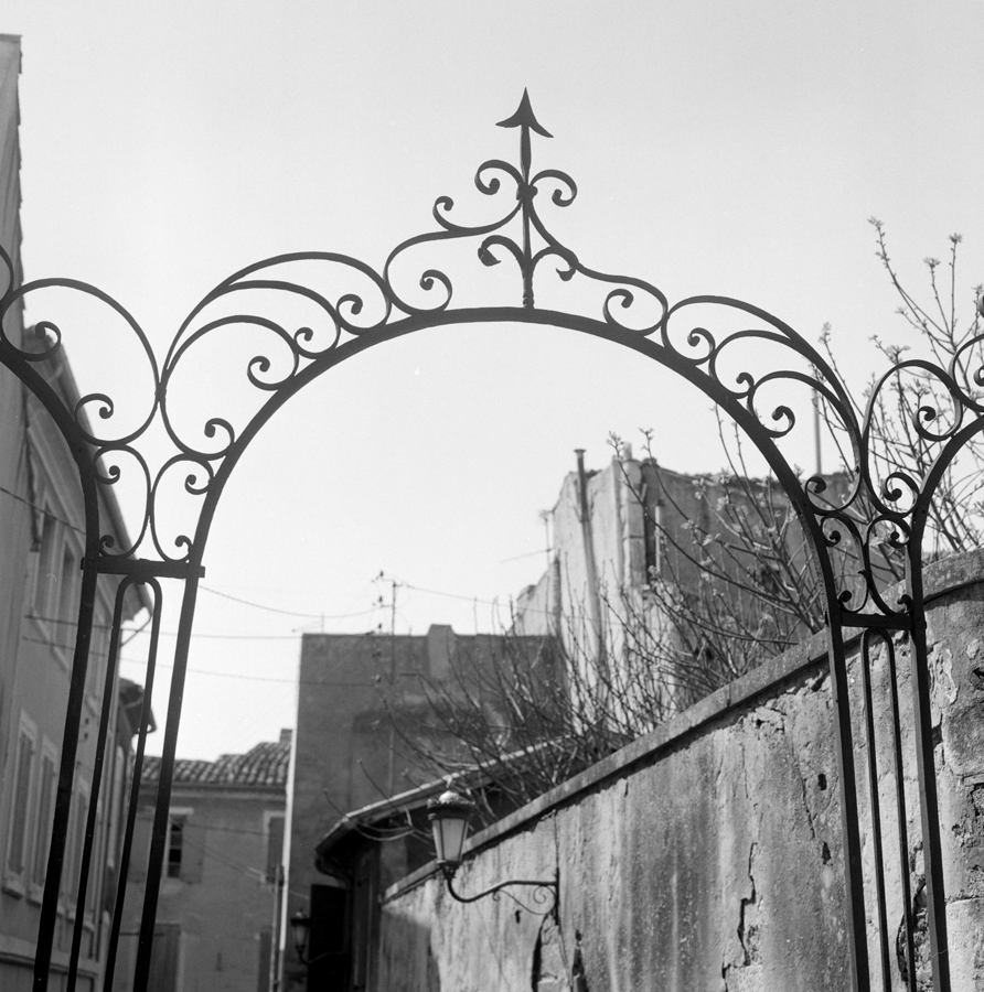 Détail d'une arcade.
