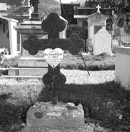 Sépulture de M. Marin.