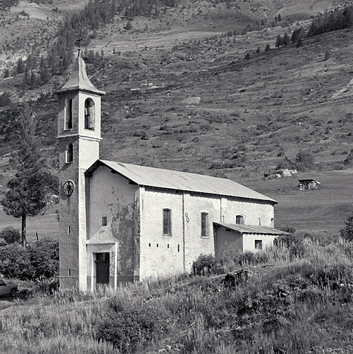 Vue de volume prise du sud-ouest.