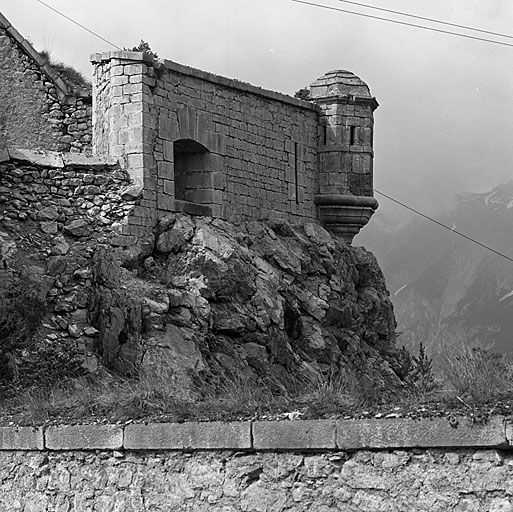 Donjon. Batterie supérieure. Saillant 4 : échauguette.