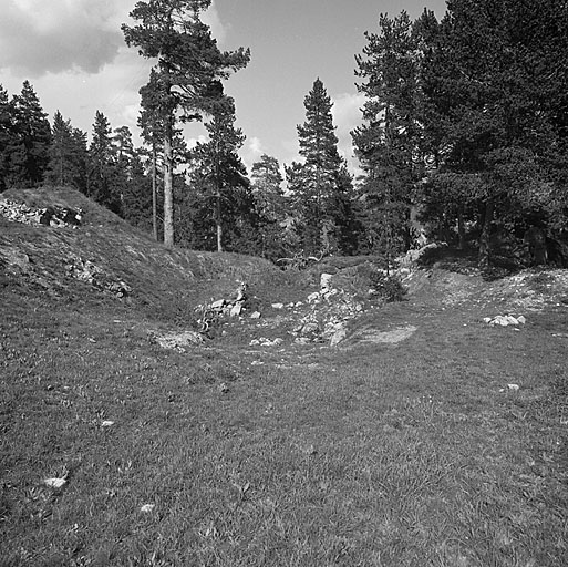 Position de pièce. Vue arrière.