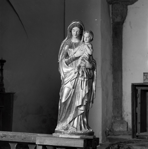 Statue : Vierge à l'Enfant