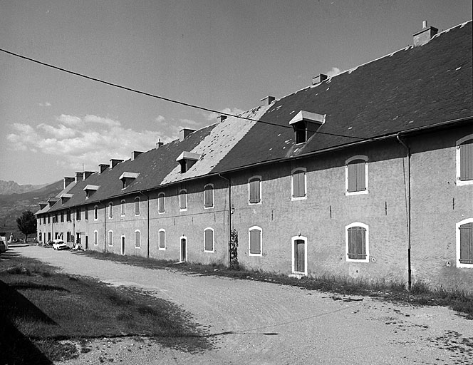 Vue des façades.