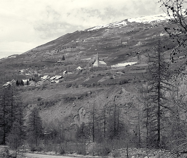 Vue prise du sud-est.