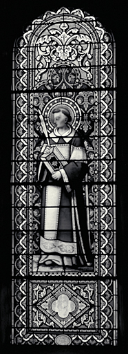 verrière : saint diacre