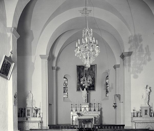 Le mobilier de l'église paroissiale Sainte-Anne, chapelle