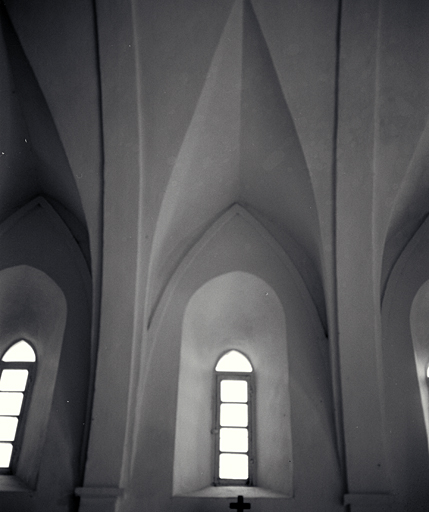 Détail du voûtement.