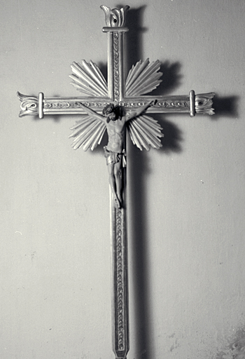 Croix de procession. Vue générale.