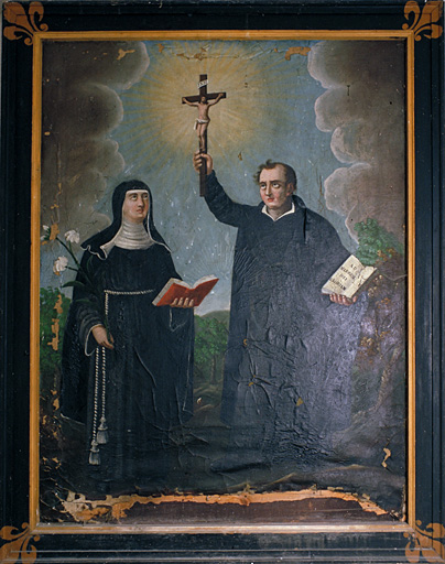 Tableau (tableau d'autel) : Sainte Brigitte de Suède et saint Ignace de Loyola