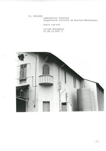 Angle sud-est.