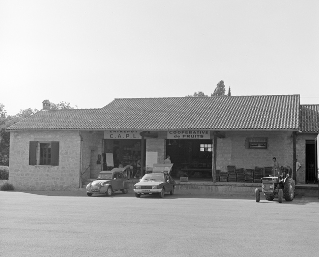 Vue d'ensemble prise du sud-est.