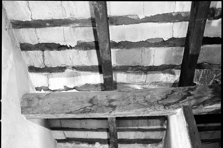 Couvrement de l'escalier des combles.