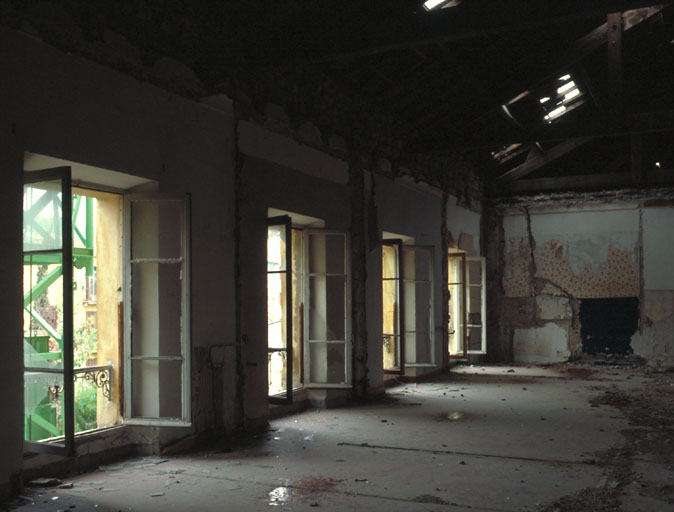 Etage. Aile est. Vue de volume.