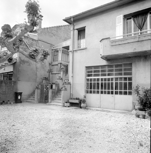 Boulevard Beauséjour. Section CD, parcelle 49. Façade antérieure sud.
