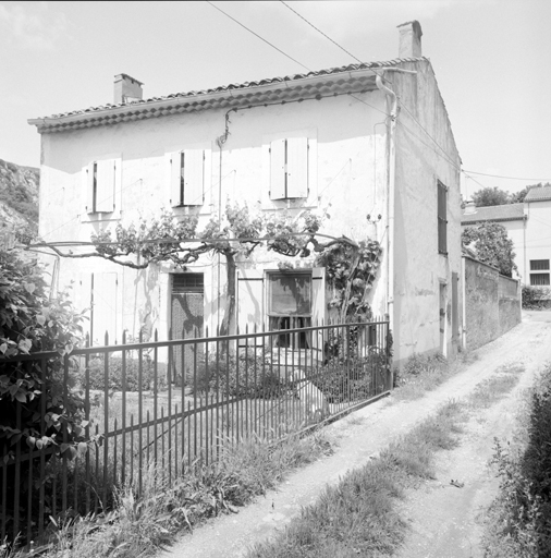 Impasse Antoine Lavoisier. Section CI, parcelle 71. Elévation antérieure sud.