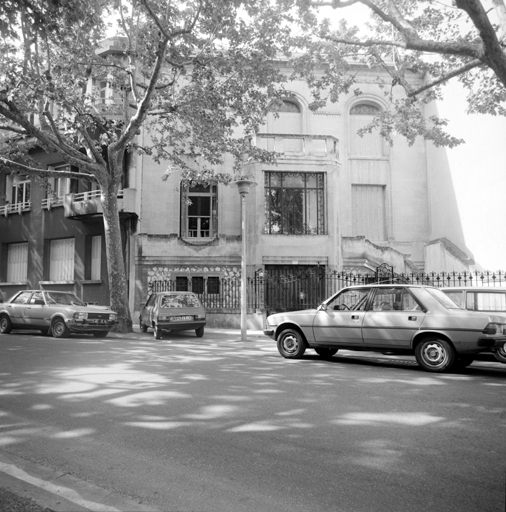 104, avenue Paul Doumer. Elévation antérieure nord.