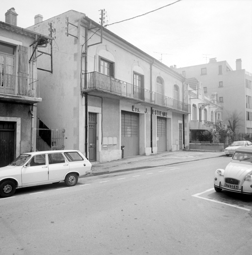Avenue jean Jaurès. Section CK, parcelle 398. Elévation antérieure sud.